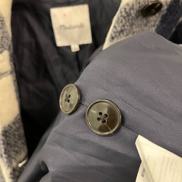 Madewell — Walton shirt jacket in Colleton Plaid SMALL - Picture 4 of 5